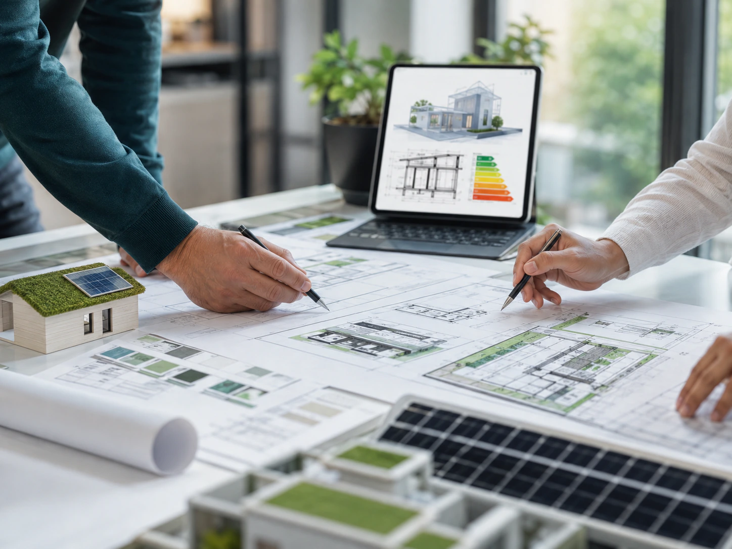 Dettaglio di elaborati tecnici e analisi progettuale coordinata
